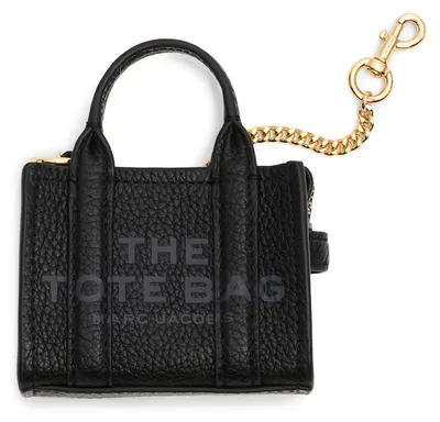 Productafbeelding van MARC JACOBS NANO TOTE CHARM, zwart