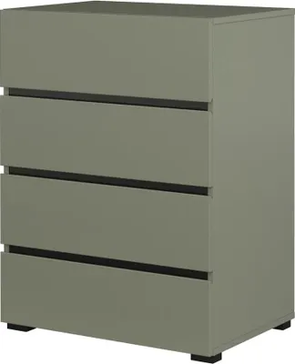 Zdjęcie produktu dla Komoda CROSS 4S 60cm zielona/czarna