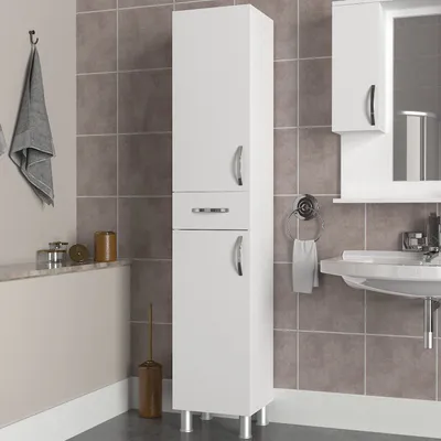 Obrázek produktu pro Skye Decor, Selin- Selin DEC, bílá, skříňky na boty, 179x35x31,3 cm, 100% melaminovaná dřevotříska