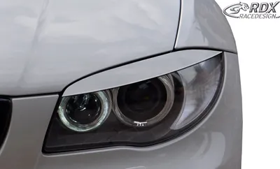 Produktbild von RDX SCHEINWERFERBLENDEN SET Böser Blick für 1er BMW E81 E82 E87 E88 Blenden Race