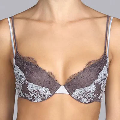 Produktbild von Sarda Georgette Voorgevormde Beugel Bh 3308416 Smoke - größe 75 / E