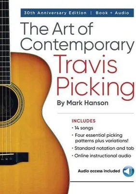 Image de The Art of Contemporary Travis Picking: Learn the Alternating-Bass Fingerpicking Style Book/Online Audio