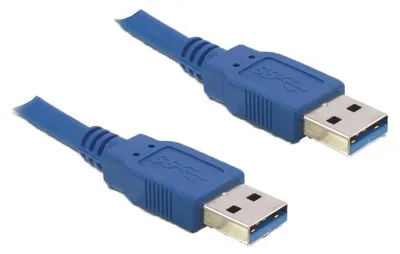 Obrázek produktu pro DeLOCK USB 3.0-A male/male - 1m, 1 m, USB A, USB A, Samec/samec, 5 Gbit/s, Modrá