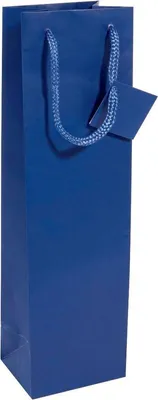 Immagine prodotto di SIGEL GT505 5 sacchetti per bottiglie blu 10,0 x 35,0 cm