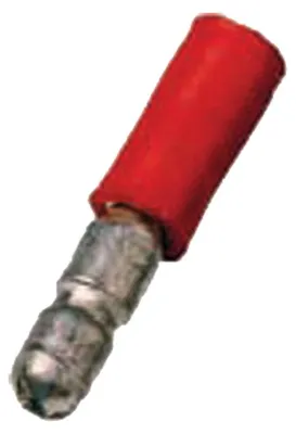 Zdjęcie produktu dla Intercable ICIQ1RST Wtyk okrągły 0,5–1 mm² Wtyk 4 mm, czerwony