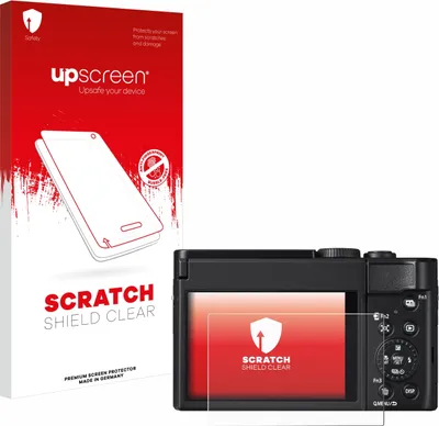 Produktbild von upscreen Schutzfolie für Panasonic Lumix DC-TZ99 Displayschutz Displayschutzfolie Folie Klar Transparent