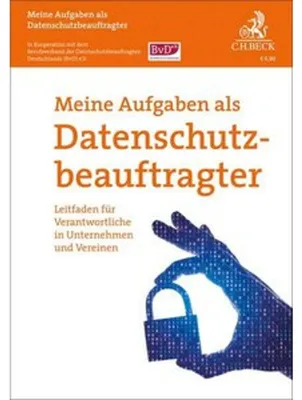 Obrázok produktu pre Meine Aufgaben als Datenschutzbeauftragter