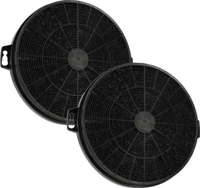 Produktbild von vhbw 2x Aktivkohlefilter kompatibel mit Cata Valto 700 XGWH, Valto 700 XGBK, Valto 600 XGWH, Valto 600 XGBK Dunstabzugshaube - 13,25 cm