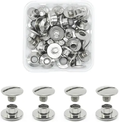 Productafbeelding van Boekschroeven M5 x 3,5 mm - 20 Stuks voor Doe-Het-Zelf Projecten en Boekbinding