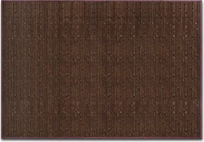 Produktbild von Bambus-Teppich Bambusmatte mit Stoffrahmen Oak 90 x 120 cm