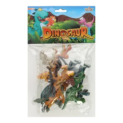 Zdjęcie produktu dla Zestaw do zabawy Guitig Dinos, 6 szt.