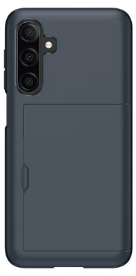 Image de Coque arrière pour Samsung Galaxy A18 (4G) avec porte-cartes, couleur bleu foncé - imoshion