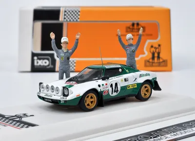 Obrázek produktu pro Lancia Stratos HF #14 Rallye Monte Carlo 1975 s figurkami IXO 1:43
