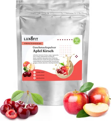 Produktbild von Apfel Kirsche Geschmackspulver Mix Flavour kalorienarm 300 g