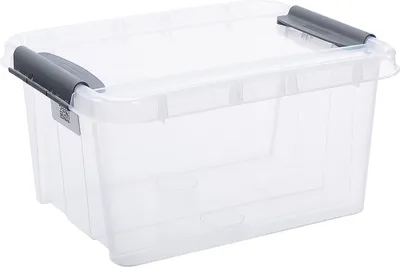 Produktbild von plast team Aufbewahrungsbox PROBOX 32,0 Liter Box und Deckel transparent