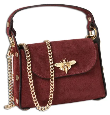Immagine prodotto di Borsa a tracolla Toscanto color bordeaux, media, 19x14x6,5 cm OTT844UD5