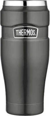Zdjęcie produktu dla Thermos 470 ml waterproof mug - metallic grey