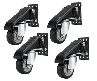 Image de Roulettes robustes pour meubles, lot de 4