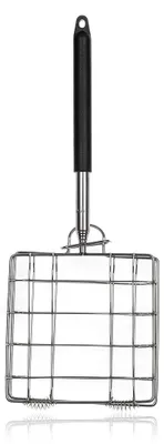 Produktbild von GLÜCKLICHES GRÜN Gitter Grill teleskopisch Grillen 27 - 67 cm