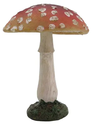 Obrázek produktu pro Dekorační figurka "Houba", červená, plast. (Clayre & Eef)