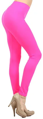 Productafbeelding van NeonNation: Naadloze, kleurrijke beenwarmers of sportlegging-achtige sokken van feestelijke kwaliteit