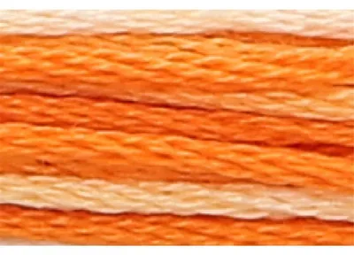 Imagen del producto de Anchor Bordado twist 8m, ombre naranja, algodón, color 1220, 6-hilo