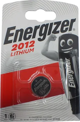 Produktbild von 1 x Ultimate Energizer Knopfzelle Batterie > Lithium 3 Volts > CR2012