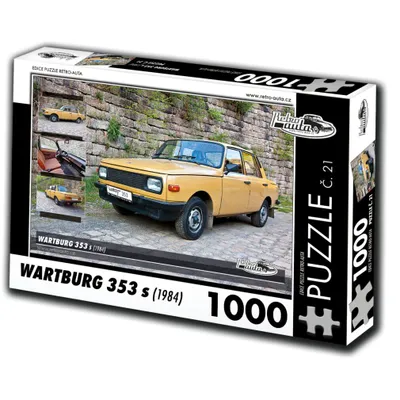 Produktbild von RETRO-AUTA Puzzle Nr. 21 Wartburg 353 s (1984) 1000 Teile