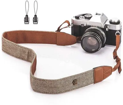 Image de Sangle de sécurité pour appareil photo - Universelle - Vintage