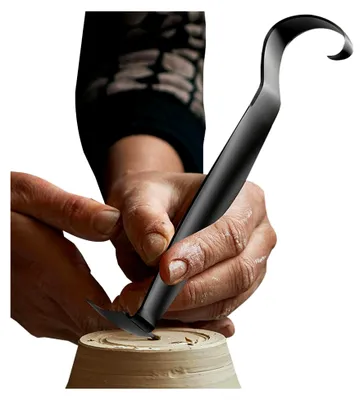Produktbild von Töpferei-Trimmwerkzeuge aus Edelstahl, doppelseitig, vielseitige Handmodellierschaber für Kunsthandwerk