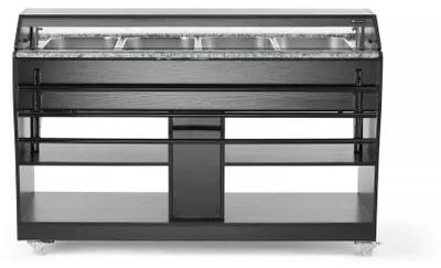 Obrázek produktu pro Vyhřívaný bufet, HENDI, GN 1/1, 1490x765x(V)1370mm
