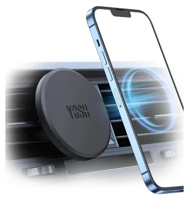 Produktbild von Autohalterung MagSafe N52 Magnet Schwarz für iPhone 17/16/15/14/13/12 Serie