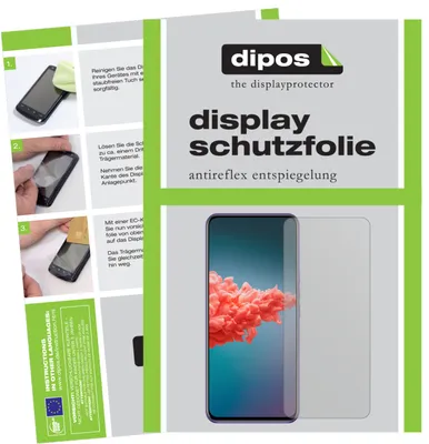 Produktbild von 4x Schutzfolie für ZTE A20 5G matt Displayschutzfolie Folie Display Schutz dipos