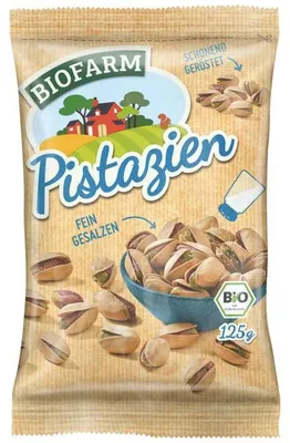 Produktbild von Biofarm Pistazien 125g