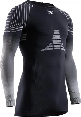 Produktbild von X-Bionic Herren Skiunterzieher INVENT SHIRT BLACK/GREY : M Größe: M