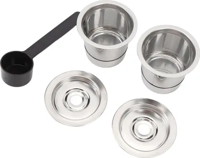 Image de Capsule de café réutilisable en acier inoxydable 304, facile à nettoyer, pour les machines à café