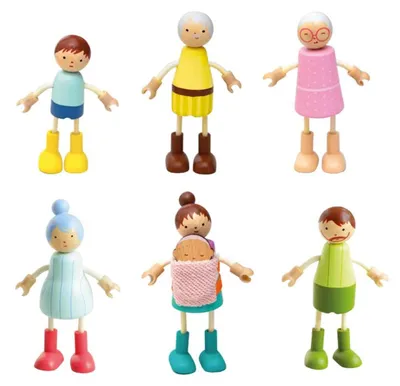 Obrázek produktu pro 2Kids Toys Panenky do domečku Rodina