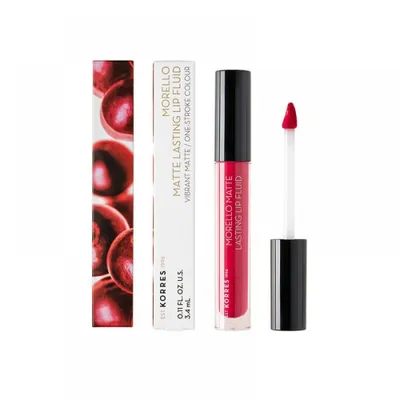 Zdjęcie produktu dla KORRES MORELLO Matte Lasting Lip Fluid nr 07 Tinted Nude 3,4ml