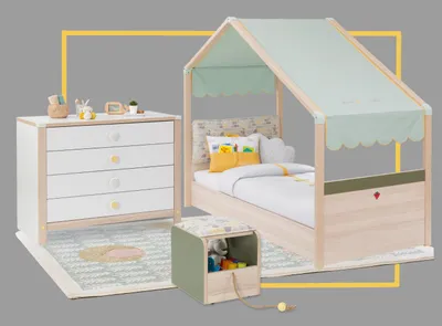 Produktbild von Cilek MONTES Kinderzimmer-Set, 3-tlg.