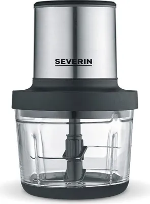A Severin food processor is shown against a white background.