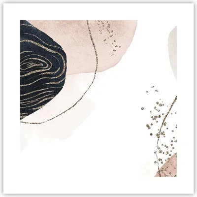 Produktbild von Poster - Poster ohne Rahmen - Abstraktion Modern Grafik - 40x40 cm - Wand Bild - Wanddeko - Wandbilder - Kunstposter - Wandposter - Bilder - Kunstdruck - Wanddekoration - Wandbild - P2XAC40x40-4217