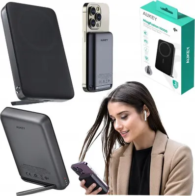 Obrázek produktu pro AUKEY PB-MS06, 10000 mAh, Lithium, Černá