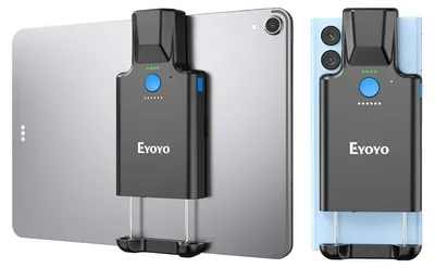 Zdjęcie produktu dla Skaner kodów kreskowych, łączność Bluetooth, wysoka wydajność, skaner 2D – niebieski