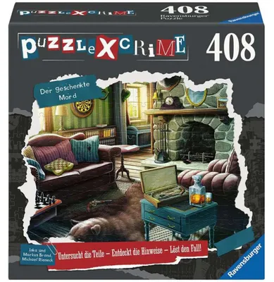 Obrázok produktu pre Ravensburger Puzzle X Crime: The Gift of Murder (264 dielikov) - Ravensburger 17562 - (Počet dielikov puzzle / až 500 dielikov)