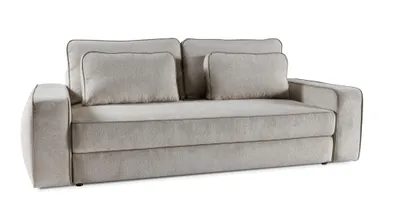 Produktbild von Sofa Ballow – Schlafsofa 267 × 120 cm mit Schlaffunktion, Hellbeige