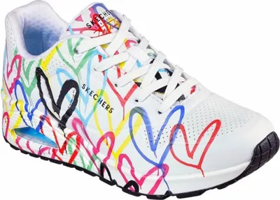 Produktbild von Skechers UNO-SPREAD THE LOVE biela kombinovaná