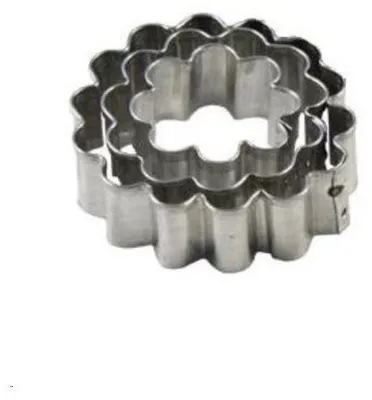Produktbild von LARES Terrassen Ausstechformen große Welle 3er Set - Größe ca. 3,5-6cm - 1035