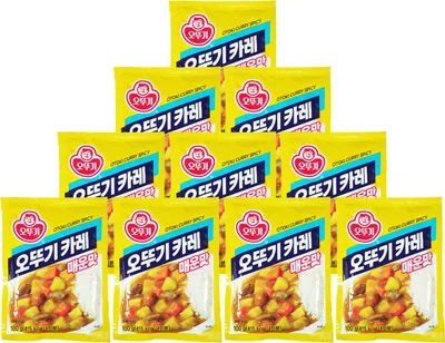Produktbild von Ottogi Korea Currypulver Mix spicy 10x100g