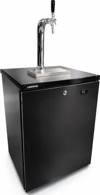 Produktbild von Premium Bierbar 50l Liebherr Classic Elegant Chrom 2kg Flachkeg(A)
