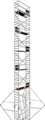 Produktbild von ALTEC AluKlik 2.0 1300 | AH 13 m | Breite 0,7 m | Rollgerüst | Klappgerüst